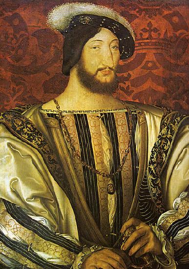 Jean Clouet Francis I of France Germany oil painting art
